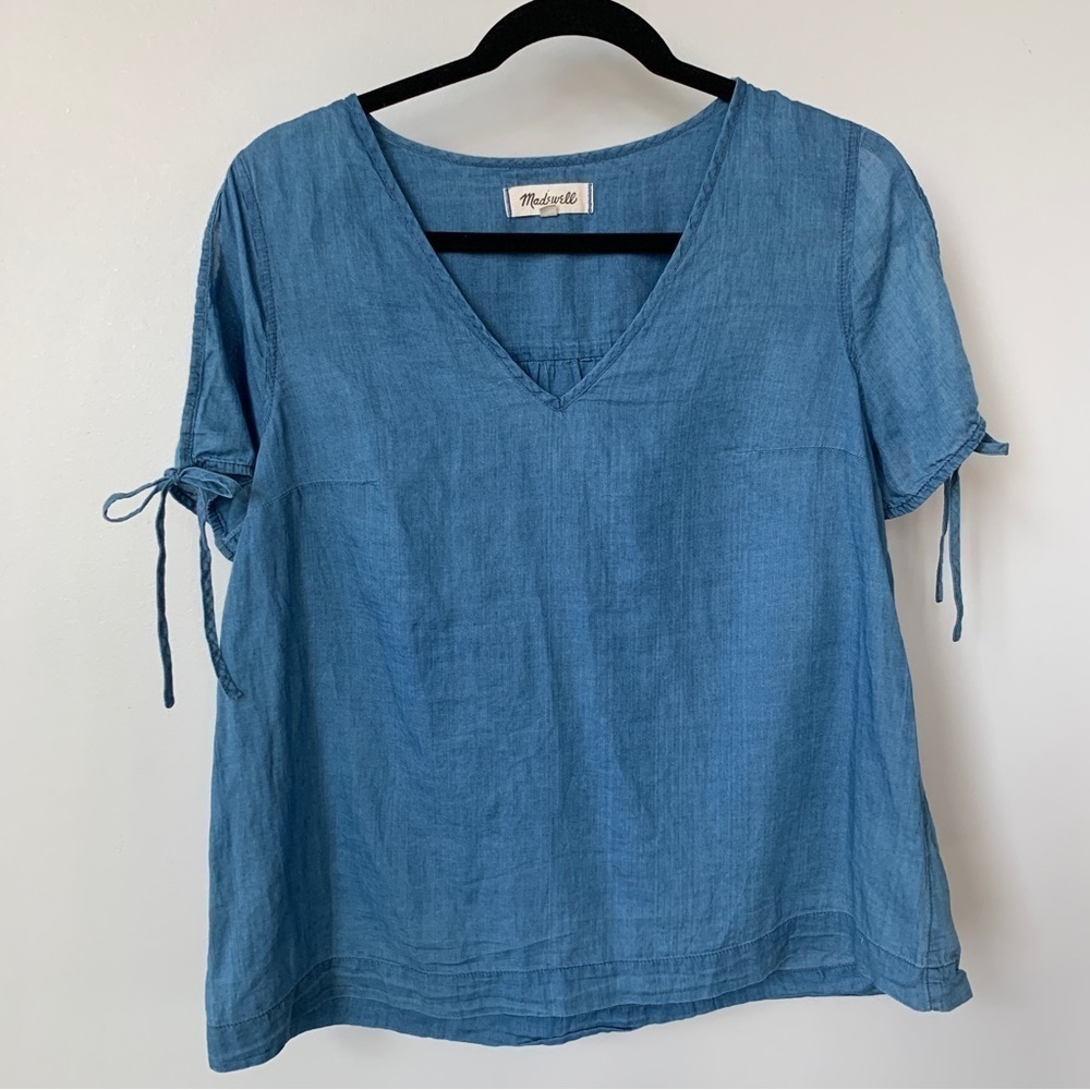 Madewell‎ Chambre Short Sleeve Top Size S